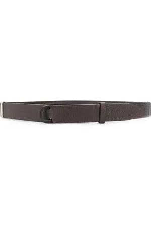 Orciani Nobuckle textured belt
