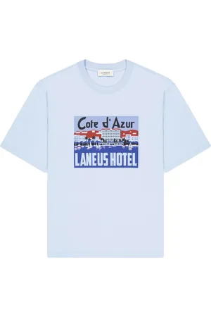 LANEUS Graphic-print T-shirt