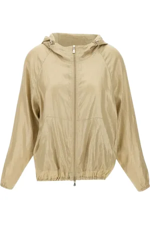 ELEVENTY Hooded bomber jacket