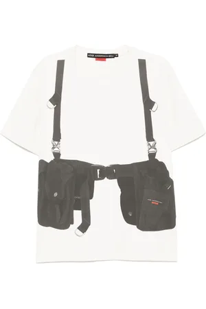 Andersson Bell Utility vest trompe loeil T-shirts