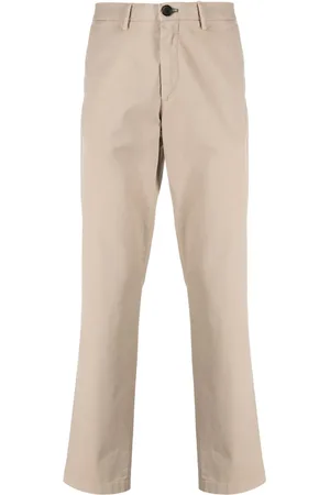 Paul Smith Zebra-embroidered straight-leg trousers