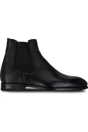 Bontoni Almond-toe leather boots