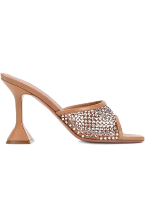 Amina Muaddi 95mm Lupita mules