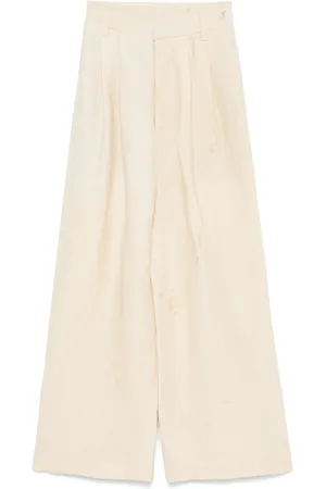 UMA WANG Pleat-detailed trousers