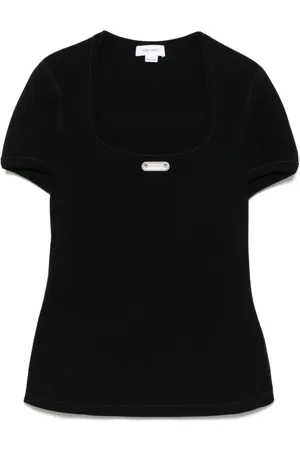 Alexander McQueen Logo-plaque T-shirt