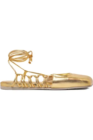 vic matiè Leather ballet flats