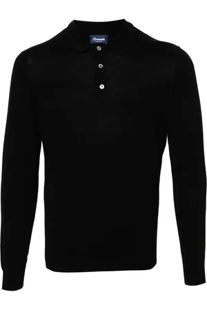 DRUMOHR Fine-knit polo shirt