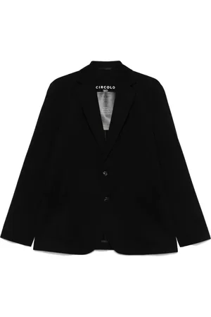 Circolo Piqu??-weave blazer
