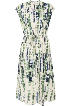 Woolrich Abstract-print midi dress