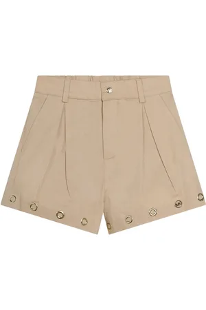 Michael Kors Eyelet-detail cotton shorts