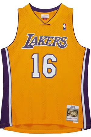 Mitchell & Ness 2009/10 Hardwood Classics Pau Gasol Los Angeles Lakers swingman jersey
