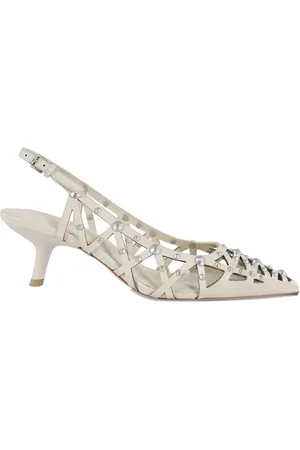 Ash 50mm leather pumps