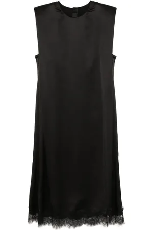JNBY Lace-trim sleeveless dress