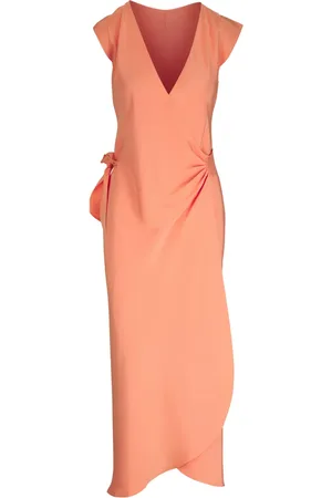 PETER COHEN Silk midi dress