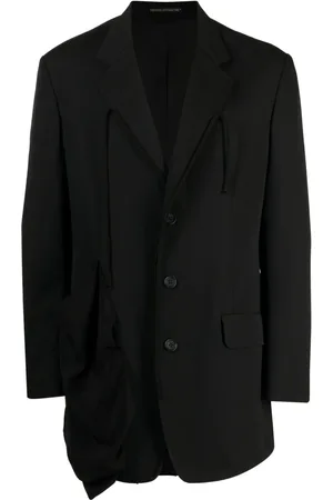 YOHJI YAMAMOTO Notched-lapels wool blazer
