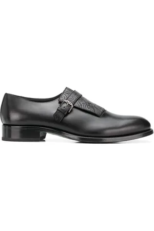 Etro Glossed monk shoes