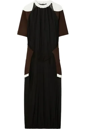 Tory Burch Colour-block midi dress