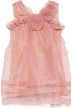 alapage Floral-appliqu?? party dress