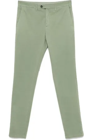 CANALI Stretch-cotton chinos