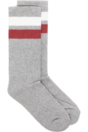 Autry Logo-intarsia socks