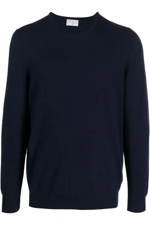 FEDELI Crew-neck cashmere jumper