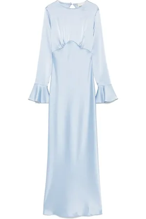 MOOS Satin midi dress