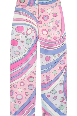 PUCCI Junior Cotton trousers