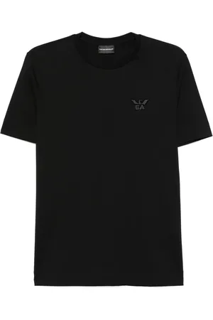Emporio Armani Logo-embroidered T-shirt