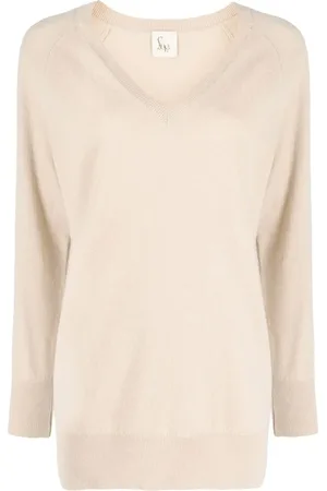 Paula V-neck cashmere jumper