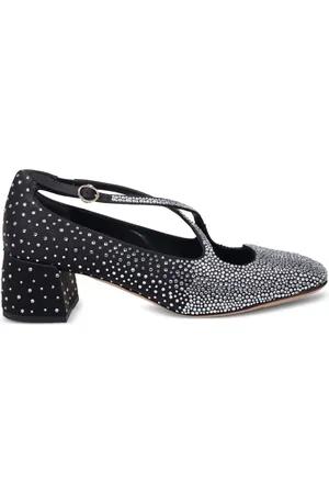 A.BOCCA 50mm satin pumps