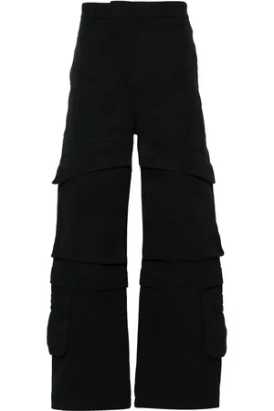Entire Studios Hard wide-leg cotton cargo trousers