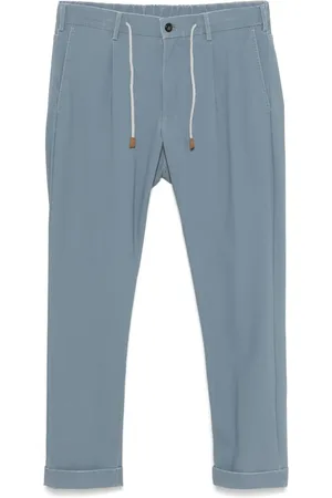 ELEVENTY Twill tapered trousers