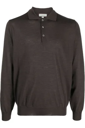 CANALI Merino-wool polo shirt