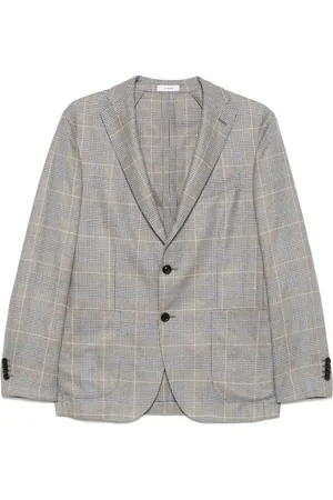 Boglioli Prince of Wales-check blazer