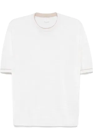 ELEVENTY Linen T-shirt