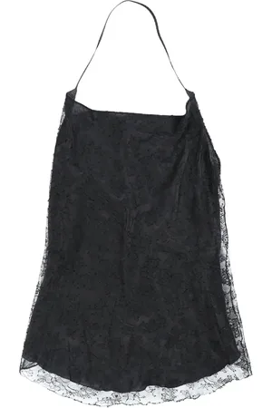 MARC LE BIHAN Cowl-effect lace blouse