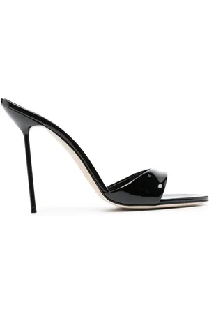 PARIS TEXAS Lidia 105mm patent-leather sandals