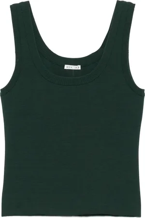 Recto Knitted scoop-neck top