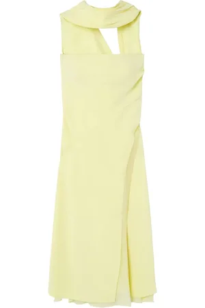 VERSACE Bustier midi dress