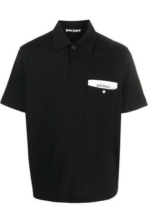 Palm Angels Sartorial Tape cotton polo shirt