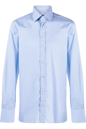Tom Ford Classic collar cotton shirt