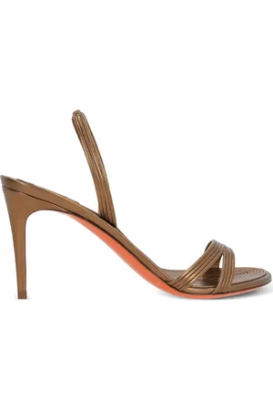 santoni 85mm leather sandals