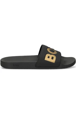 HUGO BOSS Logo-print slides