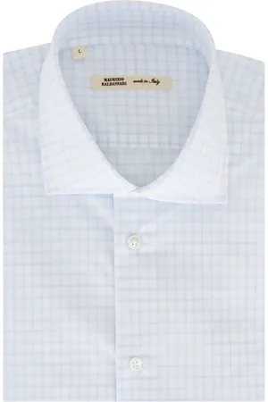 MAURIZIO BALDASSARI Check-print shirt