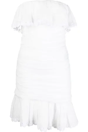 Isabel Marant Oxani off-shoulder mini dress