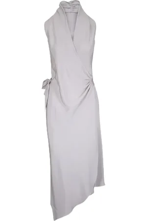 PETER COHEN Wrap-detail midi dress