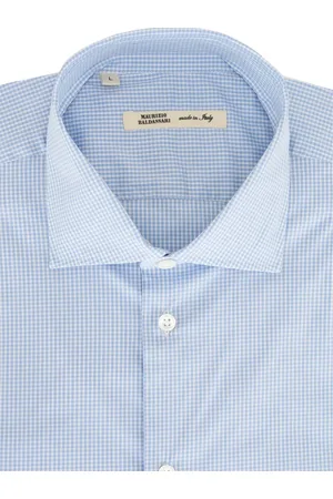 MAURIZIO BALDASSARI Check-print shirt