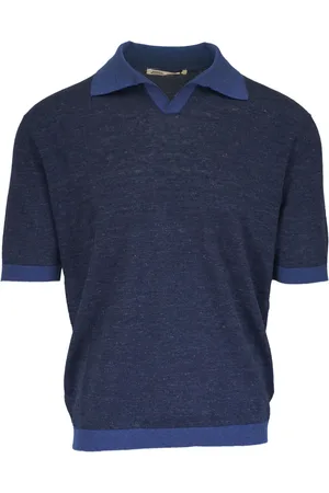 MAURIZIO BALDASSARI Contrast-trim polo shirt