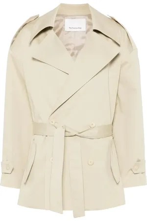 The Frankie Shop Zurich short trench coat