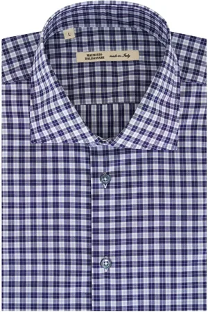 MAURIZIO BALDASSARI Check-print shirt